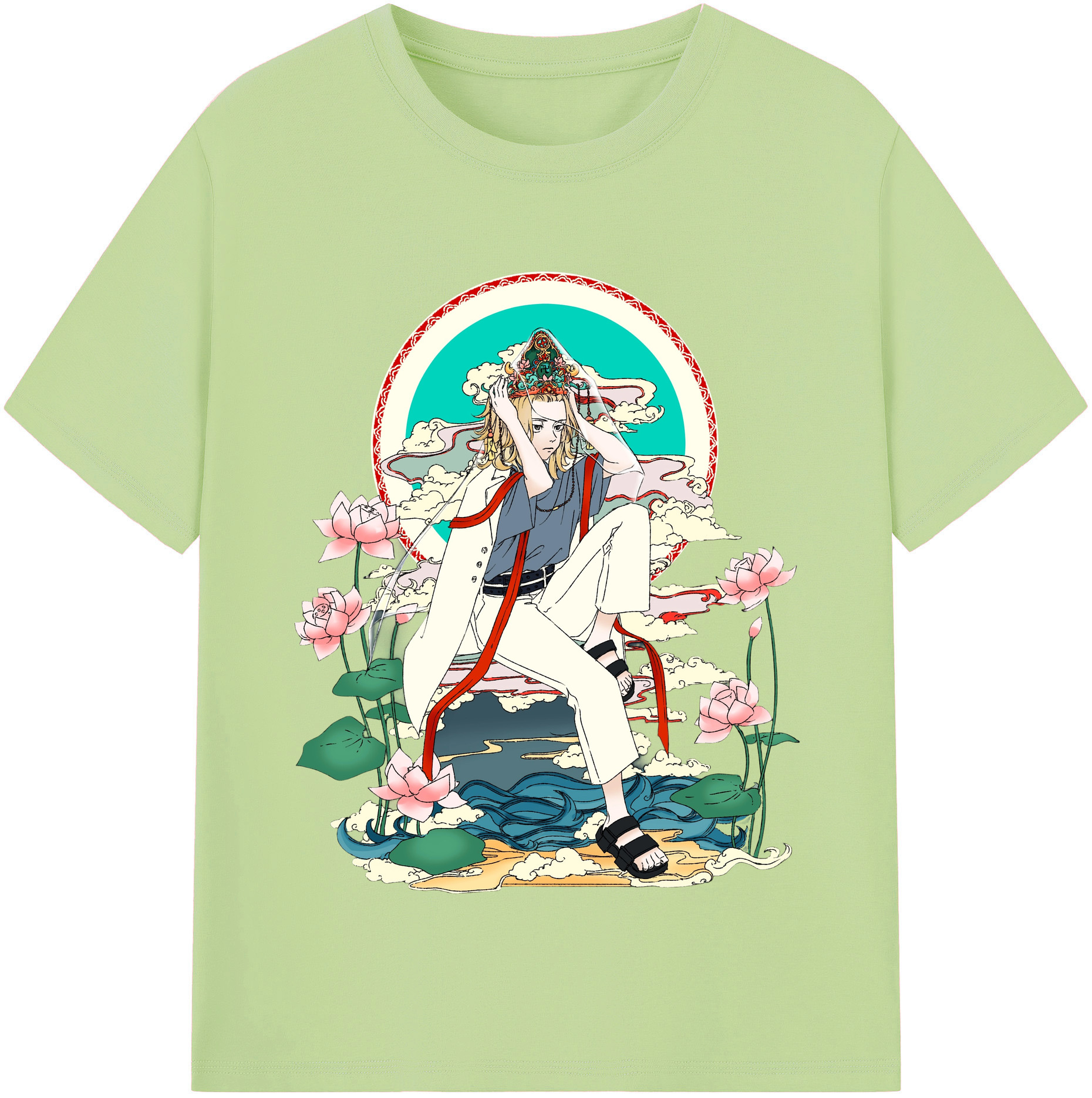 （画像用） 東京リベンジャーズ Tokyo Revengers 綿100％半袖Tシャツ（フロントプリント）